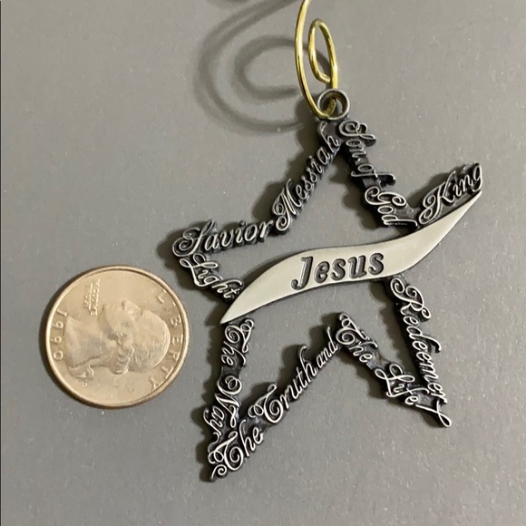 🖤Star with Jesus Christ💕 name on decor - Picture 7 of 8